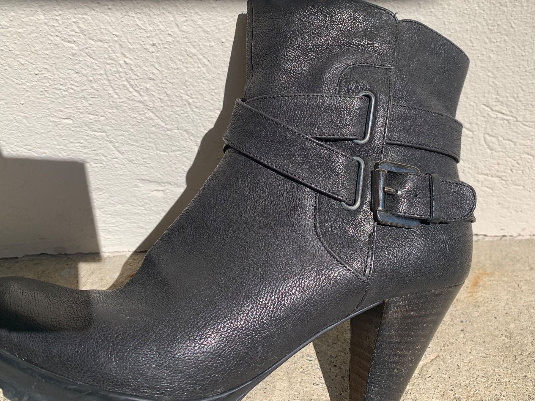 Walder Scarpe da donna: Walder Stiefeletten, Schwarz, Echtleder, Gr. 39, ... – Usato da Heiden venduto da andraaa 1