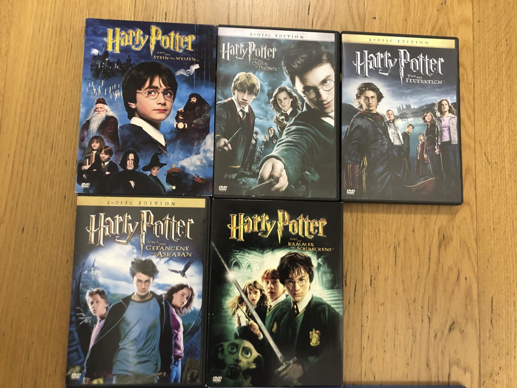 Tutti i DVDs: Harry Potter 5 DVDs & 3 Blue-Ray – Usato da Jona venduto da mars100 2