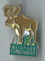 Wildpark Langenberg Elch, Pin