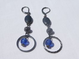 Ohrhänger mit Klappverschluss, Modeschmuck