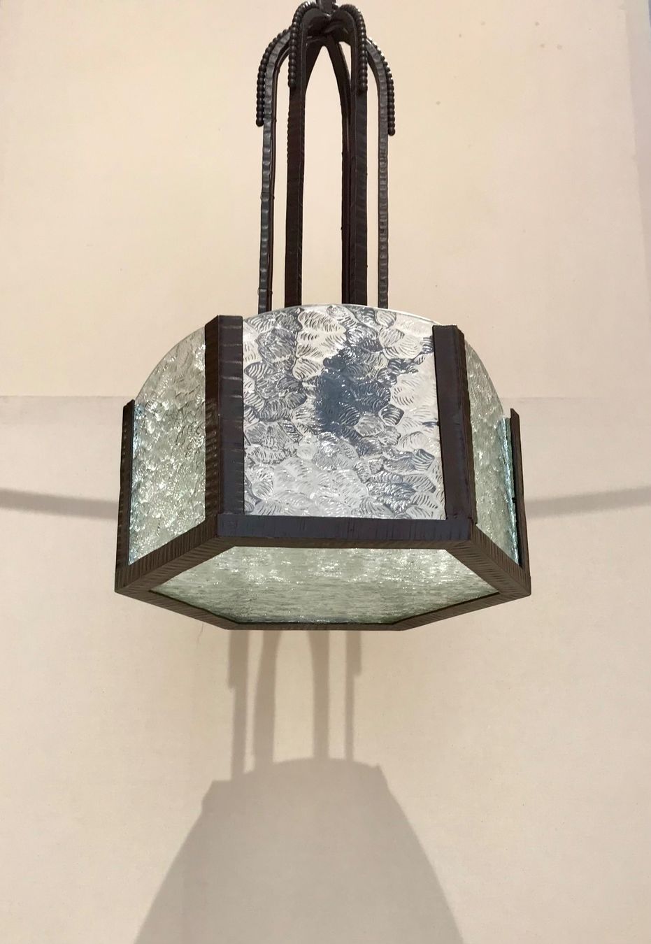Kronleuchter & Deckenlampen: Vintage Deckenlampe Art Deco – Gebraucht aus Basel von nostanz 1