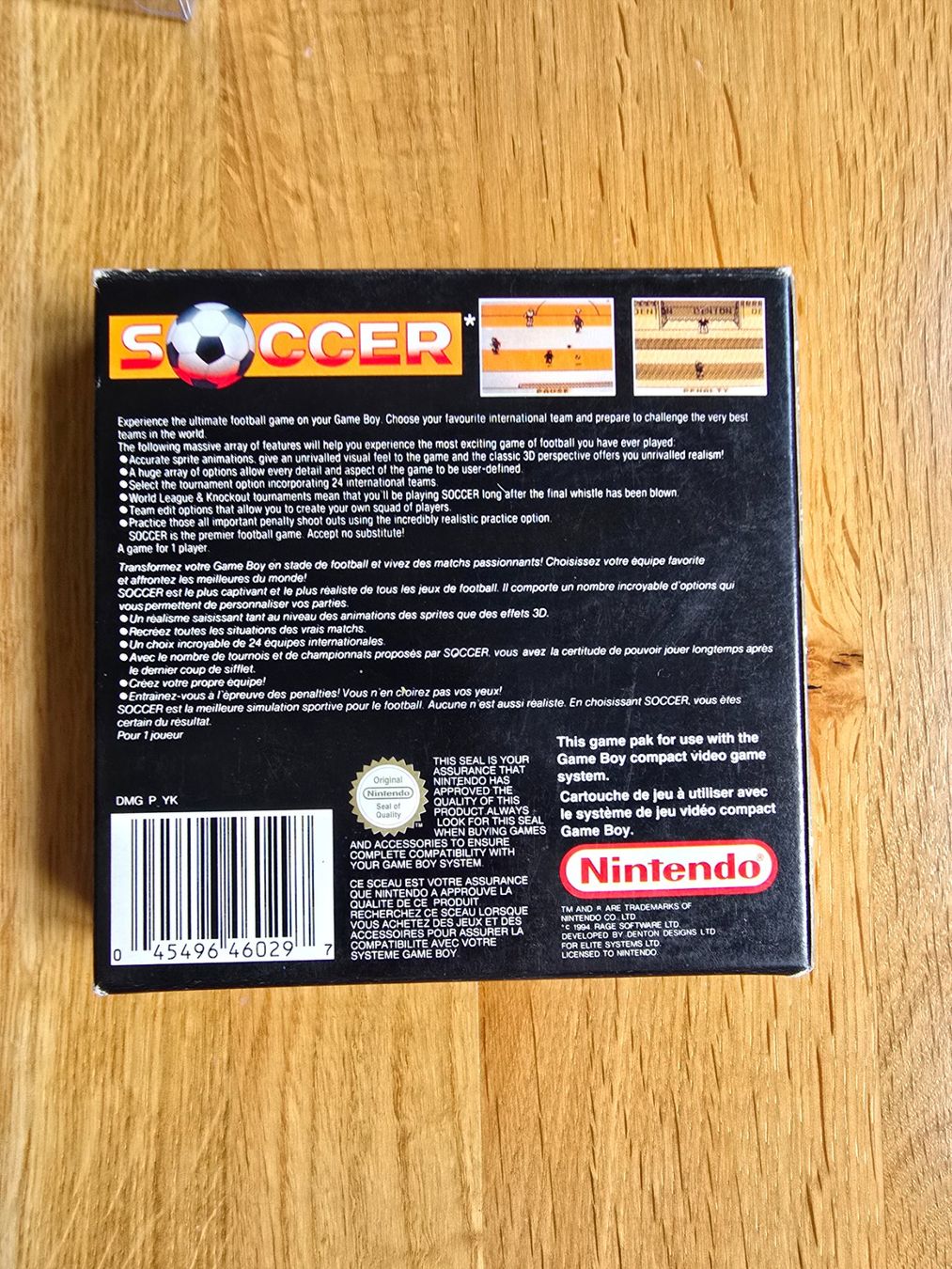 Nintendo Giochi: Nintendo Gameboy/Soccer/OVP – Usato da Sursee venduto da Elian91 4