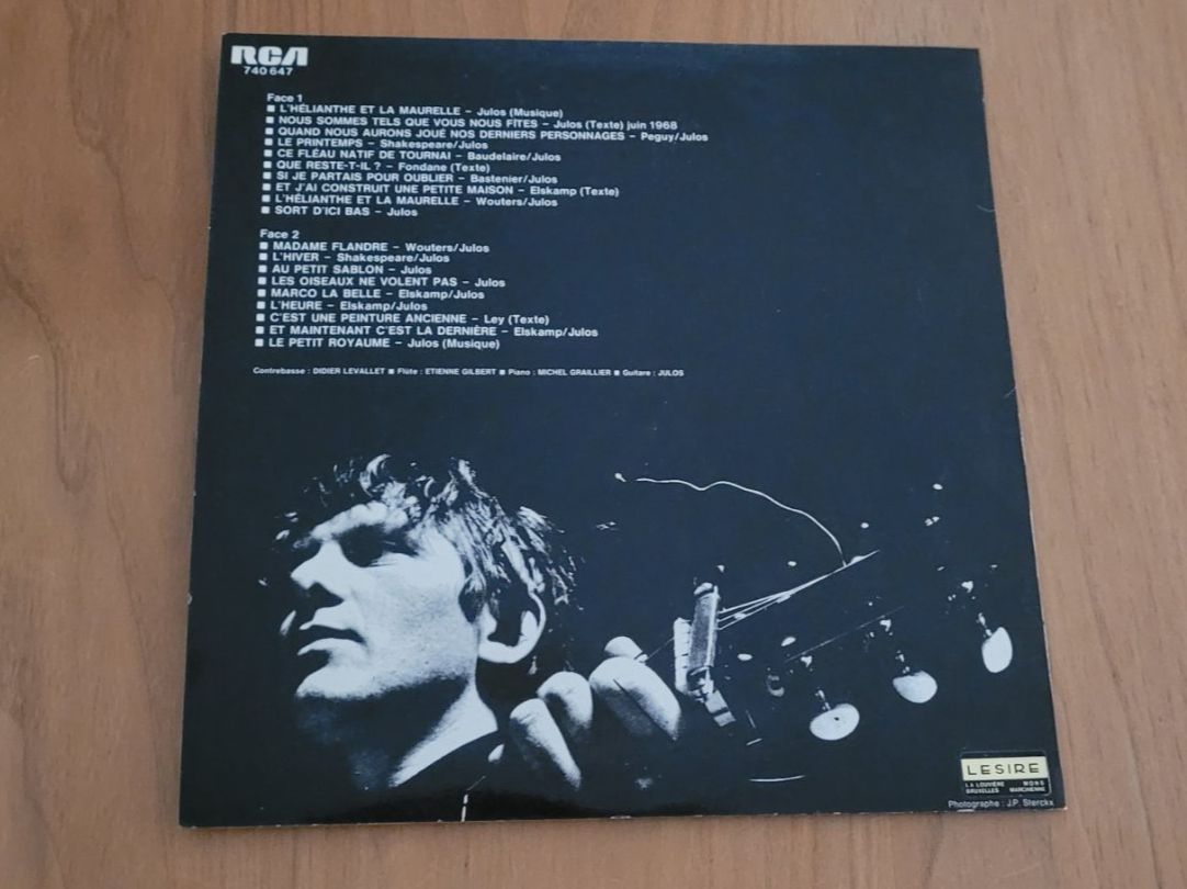 Schallplatten: LP  Julos Beaucarne – Gebraucht aus Martigny von MZ-67 1