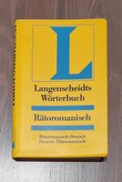Rarität Wörterbuch Langenscheidt Rätoromanisch - Deutsch