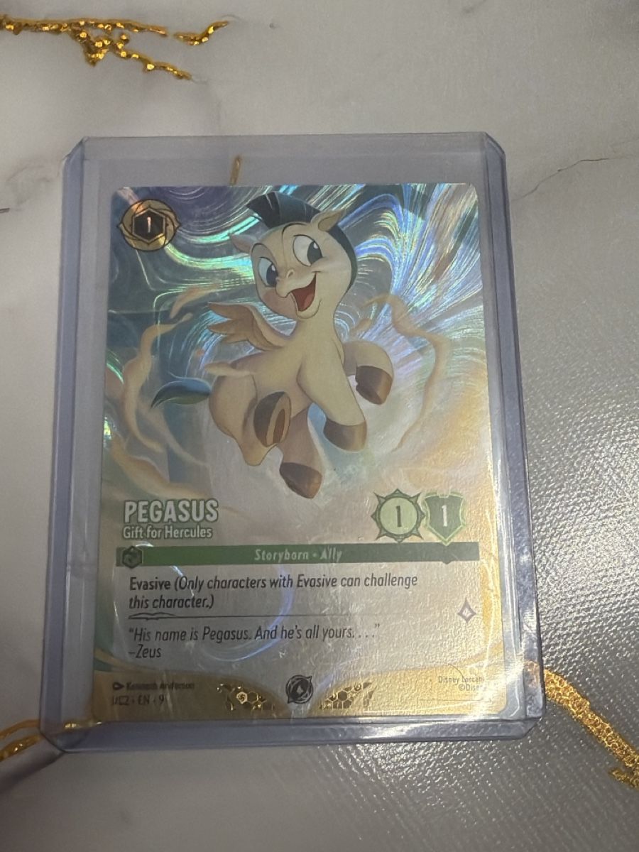 Disney Carte collezionabili: Lorcana Pegasus Promo ENG – Nuovo (secondo la descrizione) da Massagno venduto da pokecoach