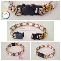 Katzen EM Keramik Zeckenhalsband / Halsband - von Jolis-Shop