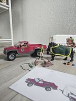 Schleich Pickup mit Pferdeanhänger