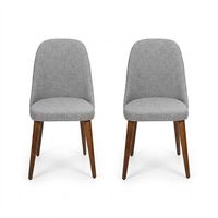 2x Luxus Designer Holzstuhl Esszimmerstuhl Neu