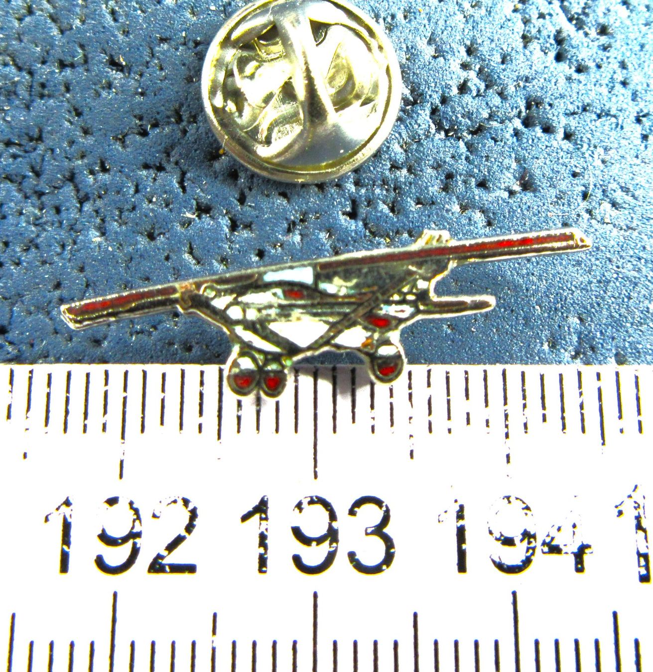 Swiss Placchette & Badge: KLEIN-FLUGZEUG HOCHDECKER PIN – Usato da Ettingen venduto da Hausi4711