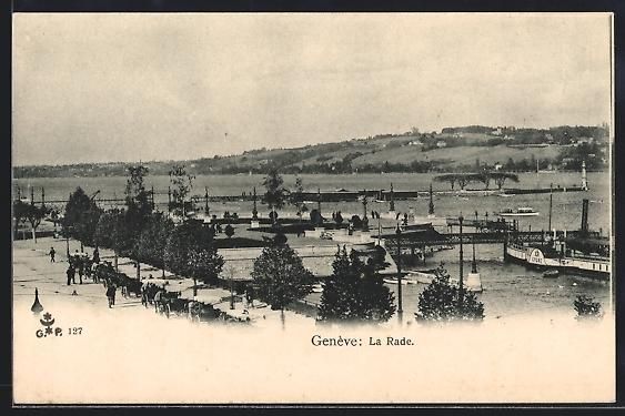 Cartes postales: AK Genève, La Rade – D'occasion à Berlin par bartko-reher