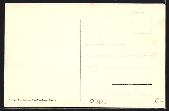 Cartes postales: AK Sarnen, Kapuzinerkloster – D'occasion à Berlin par bartko-reher 1