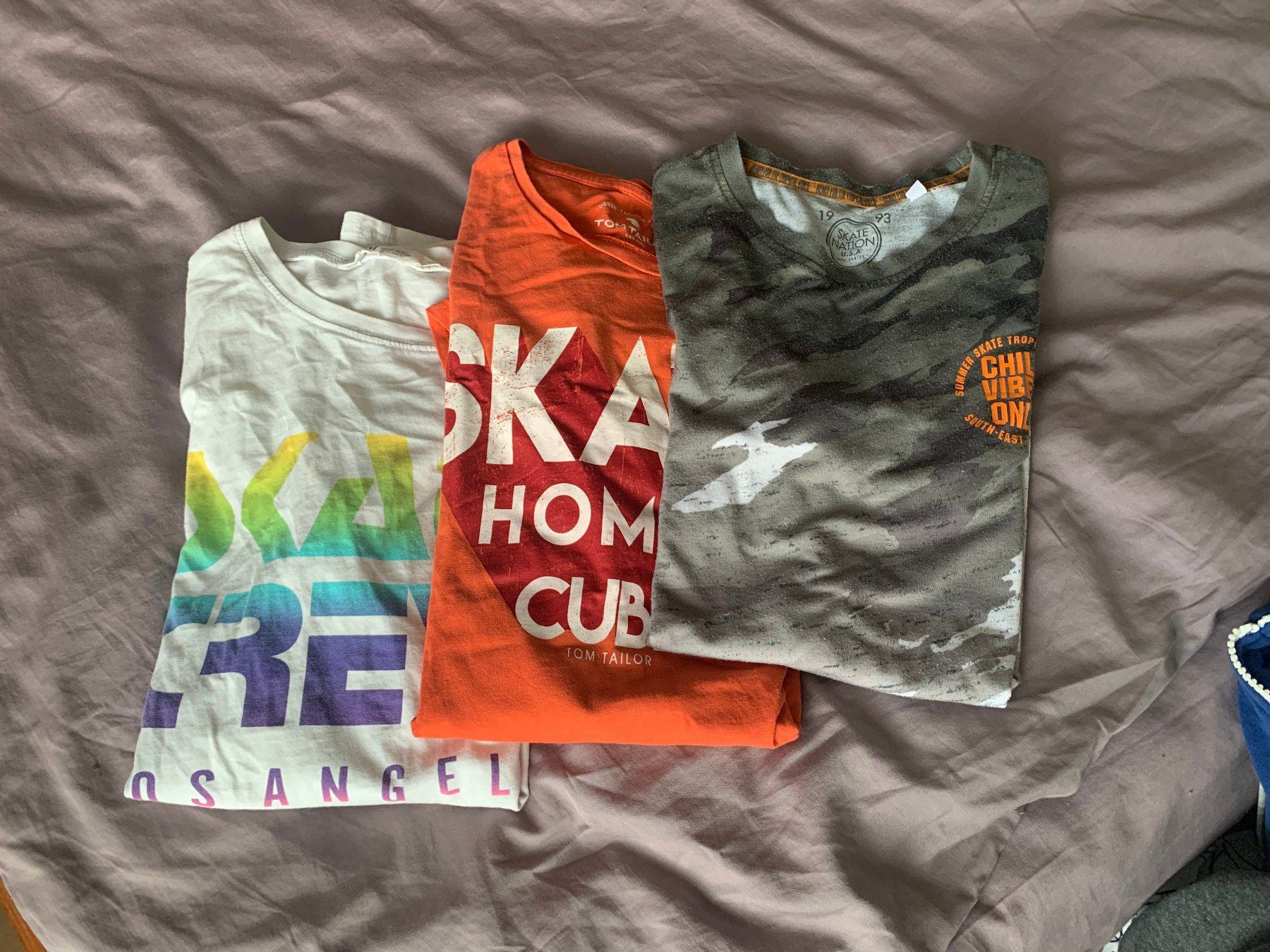 Camicie, T-shirt & Polo: T-Shirts 3er-Set (Grösse 170) – Usato da Hüntwangen venduto da PapaBob
