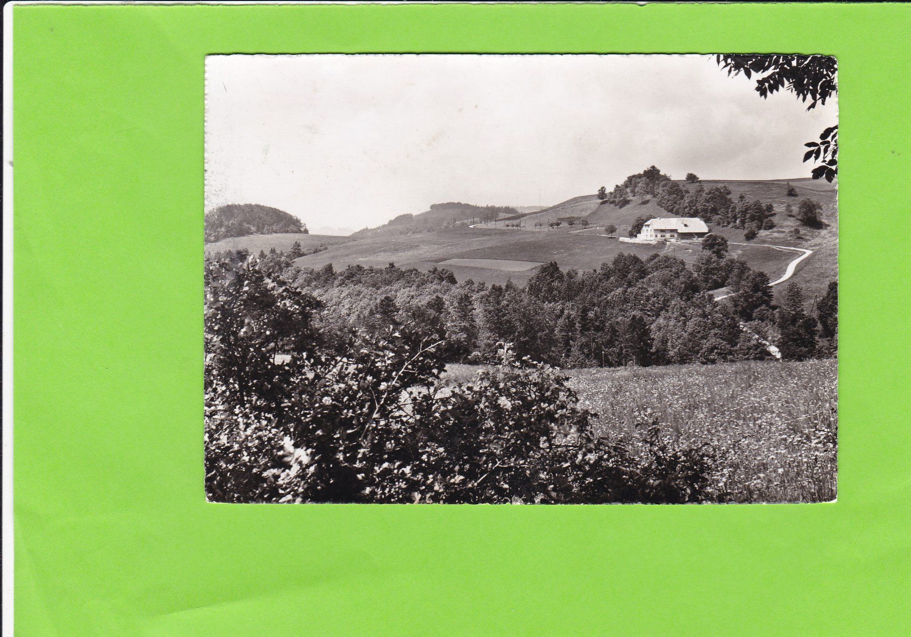 Cartoline postali: Bergwirtschaft "Alpenblick", Brunnersberg ob Balsthal – Usato da St. Peterzell venduto da neckertal