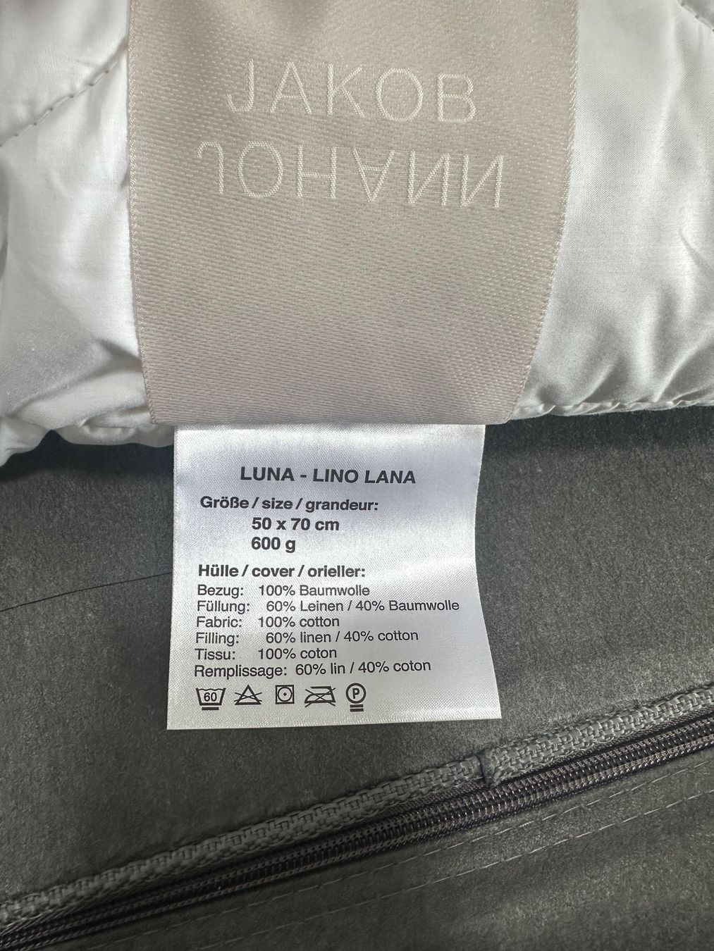 Pfister Cuscini: Pfister Leinen-Wollkissen – Usato da Ermatingen venduto da tan_8wdz 1