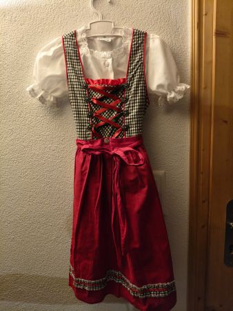 Dirndl von Heidi Landhaus fast neu Gr. 122-128