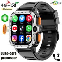 Android-Smartwatch Herren GPS HD-Touristenkamera NDavid 64G