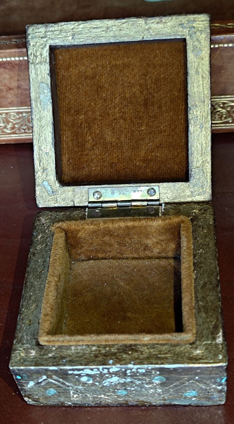 Dosen: Porta gioielli vintage 5 pezzi. Vari materiali. – Gebraucht aus Lugano von fbo_82wg 4