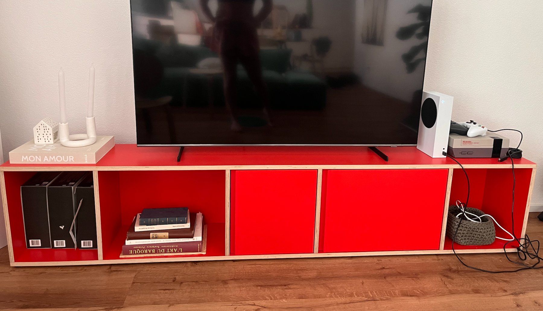 Tylko Mobili TV: TV Möbel rot Multiplex Designer – Usato da Visp venduto da vanessamer
