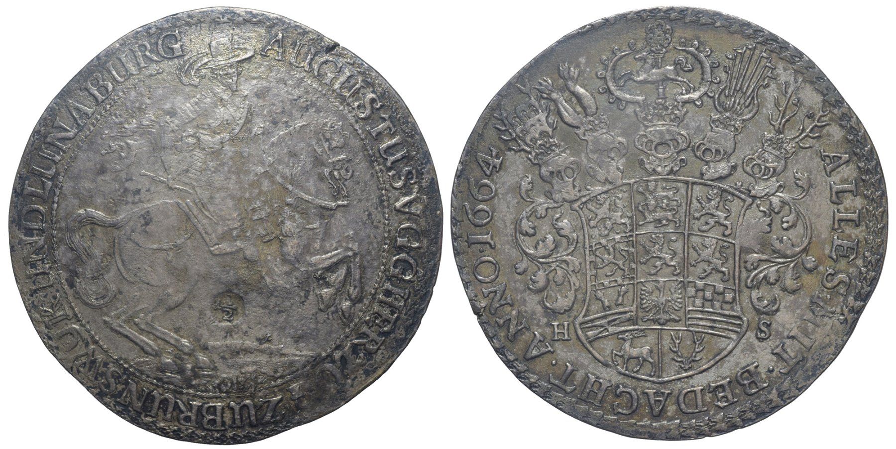 Tutti le monete: Löser zu 1.5 Talern 1664 HS – Usato da Chiasso venduto da Novamarketing