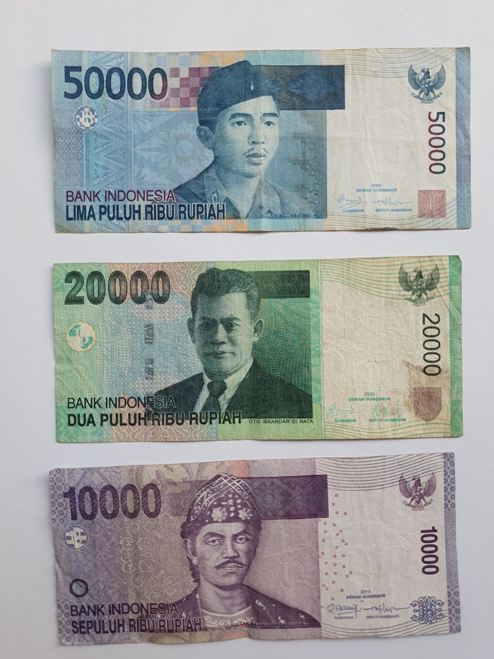 Banconote: Banknoten aus Indonesien – Usato da Pravidondaz venduto da LVtik 3