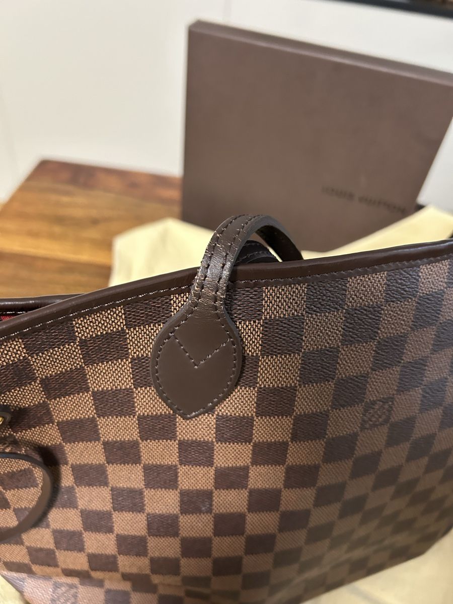 Louis Vuitton Taschen für Damen: Louis Vuitton Damier Ebene Neverfull MM – Gebraucht aus Zürich von Nutla 5
