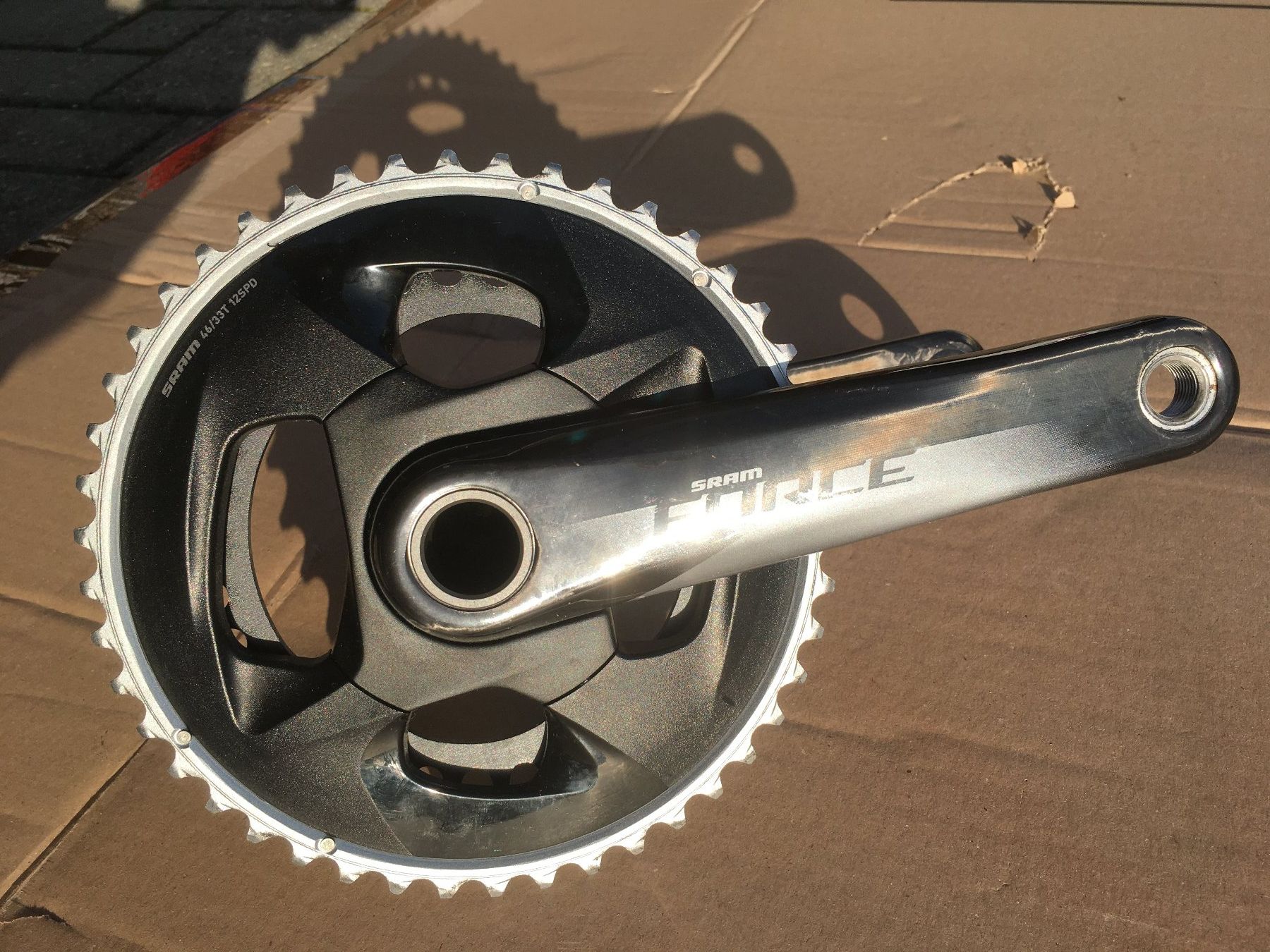Pièces détachées: SRAM Forme Kurbelgarnitur 46/33 - 172.5 - GXP – Neuf (Voir description) à Diemerswil par Raskolnik