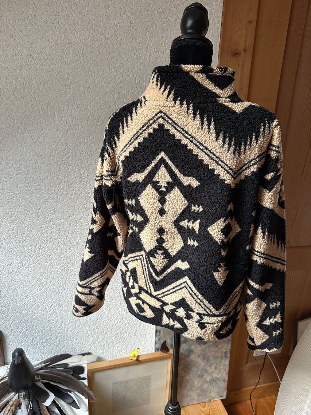 Pullover & Sweatshirts: Fleece Pulli warm tolles Muster S – Gebraucht aus Gümmenen von FelizitasHermann 2