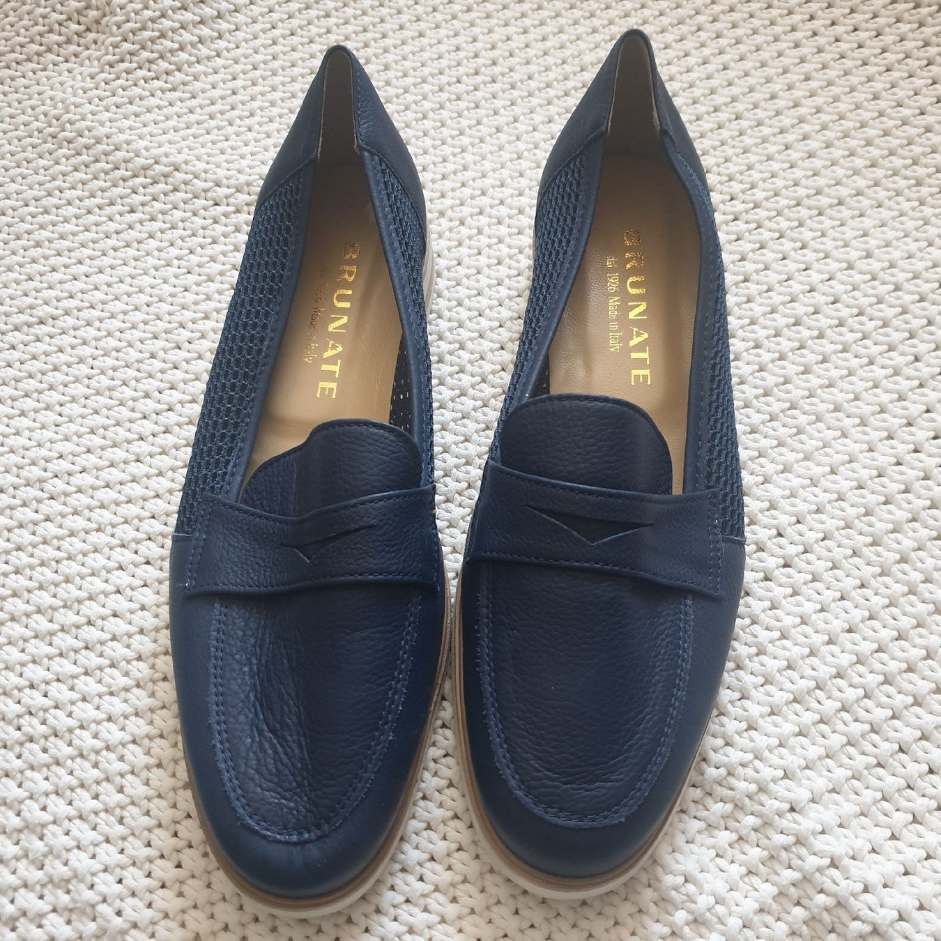 Brunate Scarpe da donna: Brunate schöner Lederhalbschuh Gr. 40 – Usato da Frenkendorf venduto da Moon111