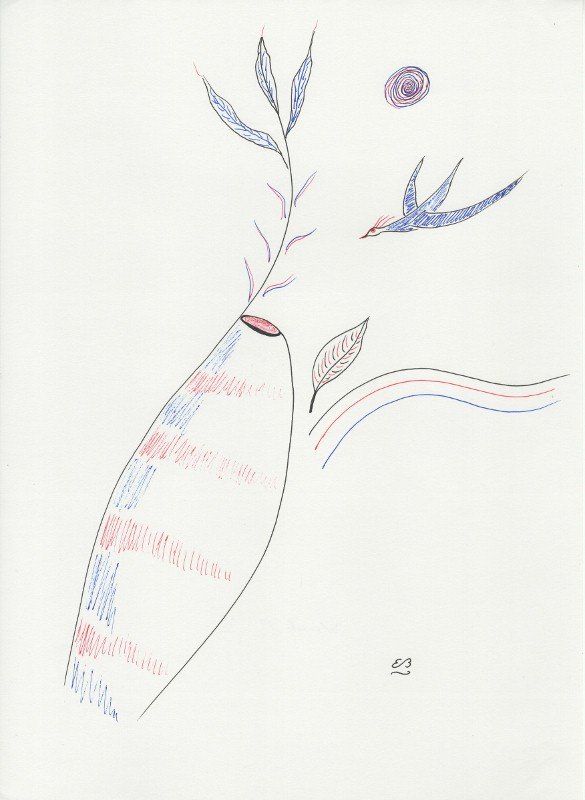 Dipinti: Serie 4 Zeichnungen: Womb Performance – Nuovo (secondo la descrizione) da Fribourg venduto da erw_68dx 3