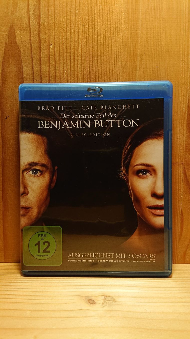 Tous les DVDs: DER SELTSAME FALL DES BENJAMIN BUTTON Blu-Ray mit Brad Pitt – D'occasion à Wilderswil par Exebub