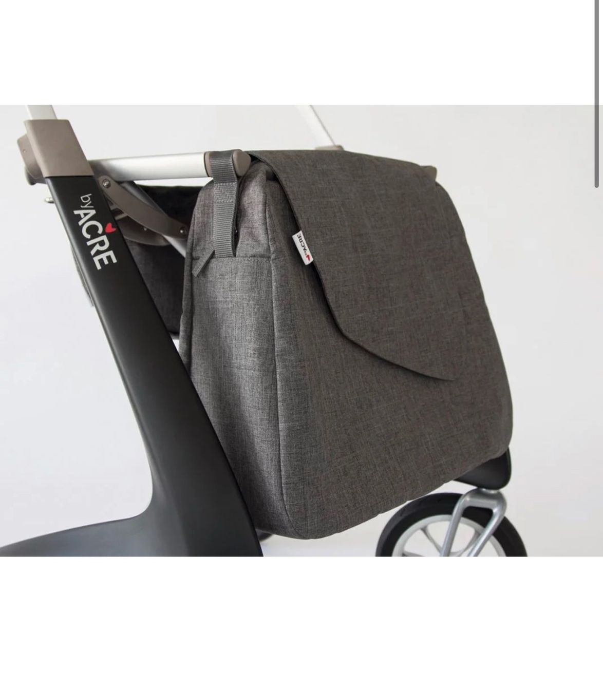 Gehhilfen: + Rollator ACRE Carbon Ultralight pearlweiss – Neu und originalverpackt aus Amriswil von JaJa-Express 1