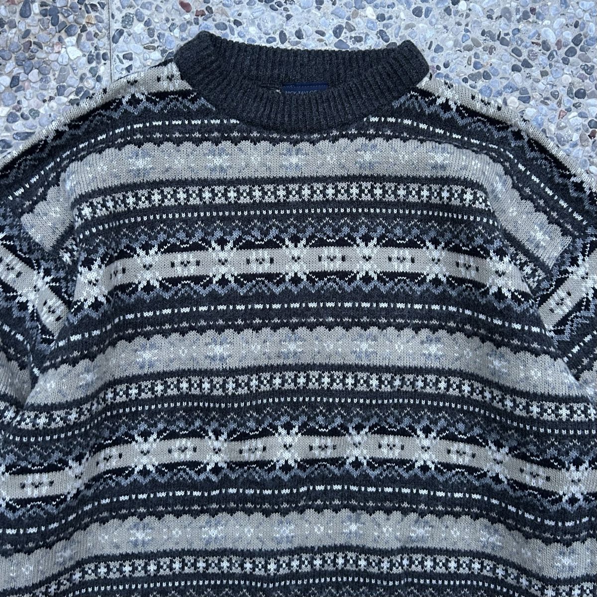 Pullover & Sweatshirts: Vintage Nick Taylor knit sweater – Gebraucht aus brent von fukusapes 1