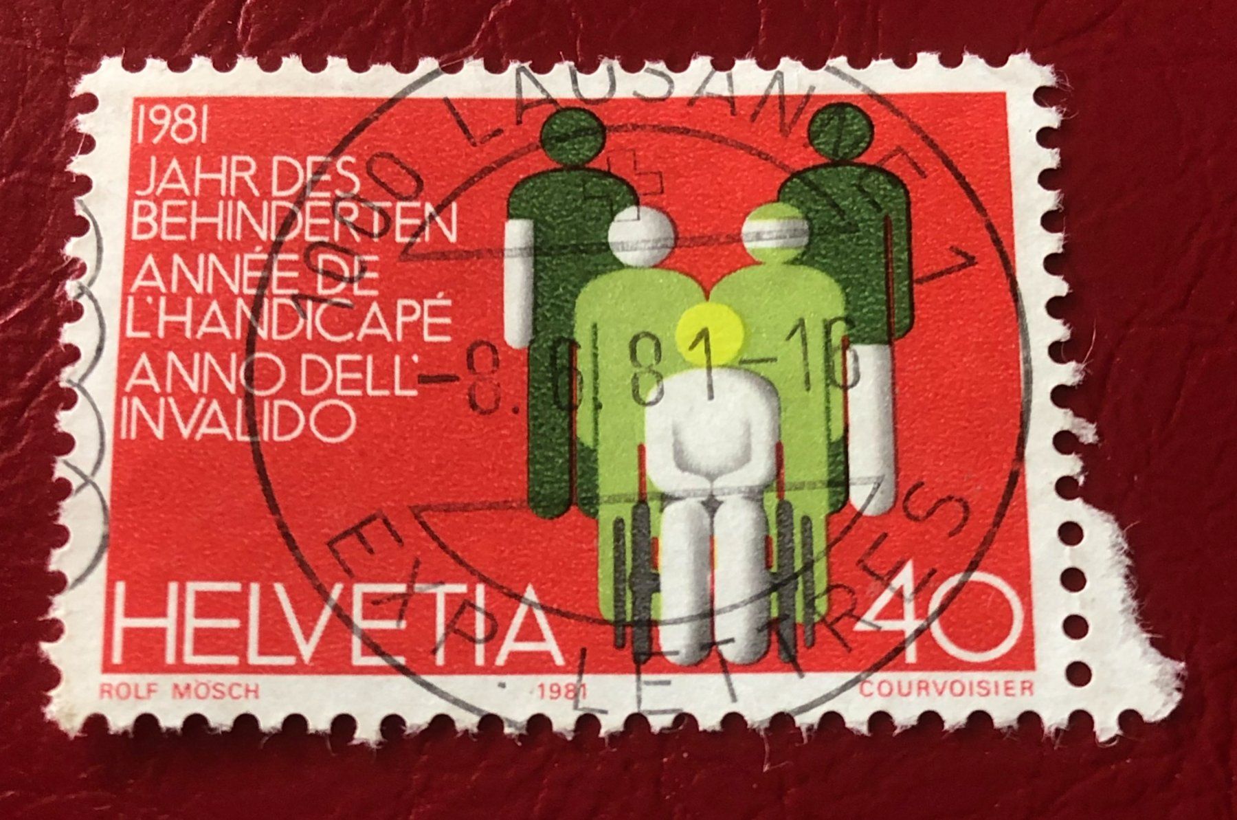 Tutti i francobolli: CH Briefmarken Vollstempelt Lausanne    – Usato da Aarau venduto da Billa007