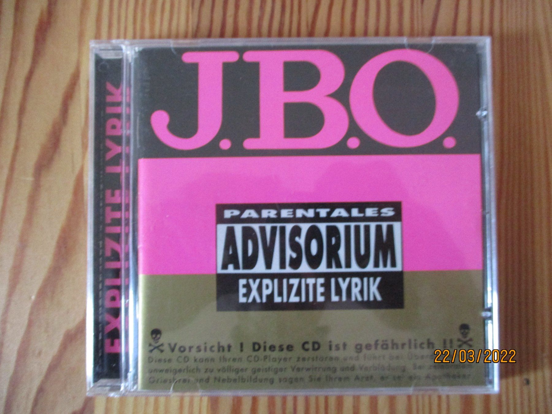 CDs: J.B.O. --  Explizite Lyrik – Gebraucht aus Liestal von Disc-Point