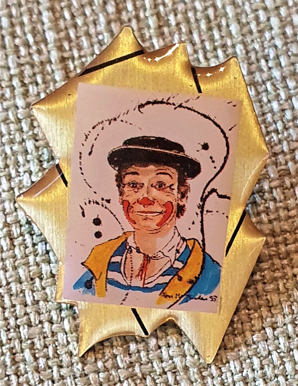 Placchette & Badge: H807 - Pin Schweizer Clown – Usato da Reinach BL venduto da Boston-Verkauf