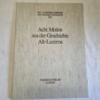 Luzerner Chronik Diebold Schilling Faksimile Mappe 8 Bilder