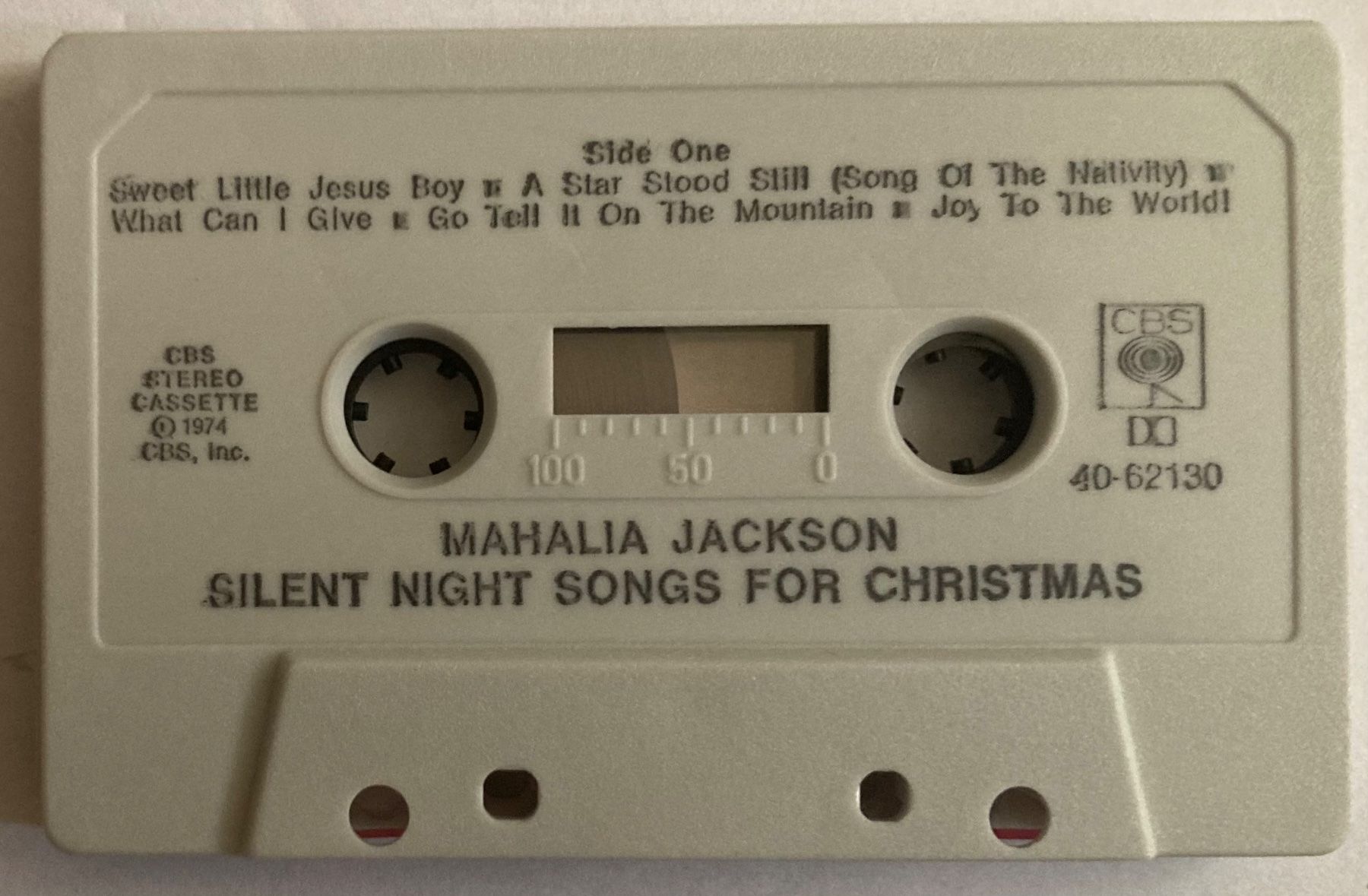 Cassettes audio: MAHALIA JACKSON - SINGT WEIHNACHTSLIEDER – D'occasion à Poliez-Pittet par Newtown-Records 2