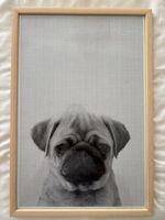 Hund Wandbild