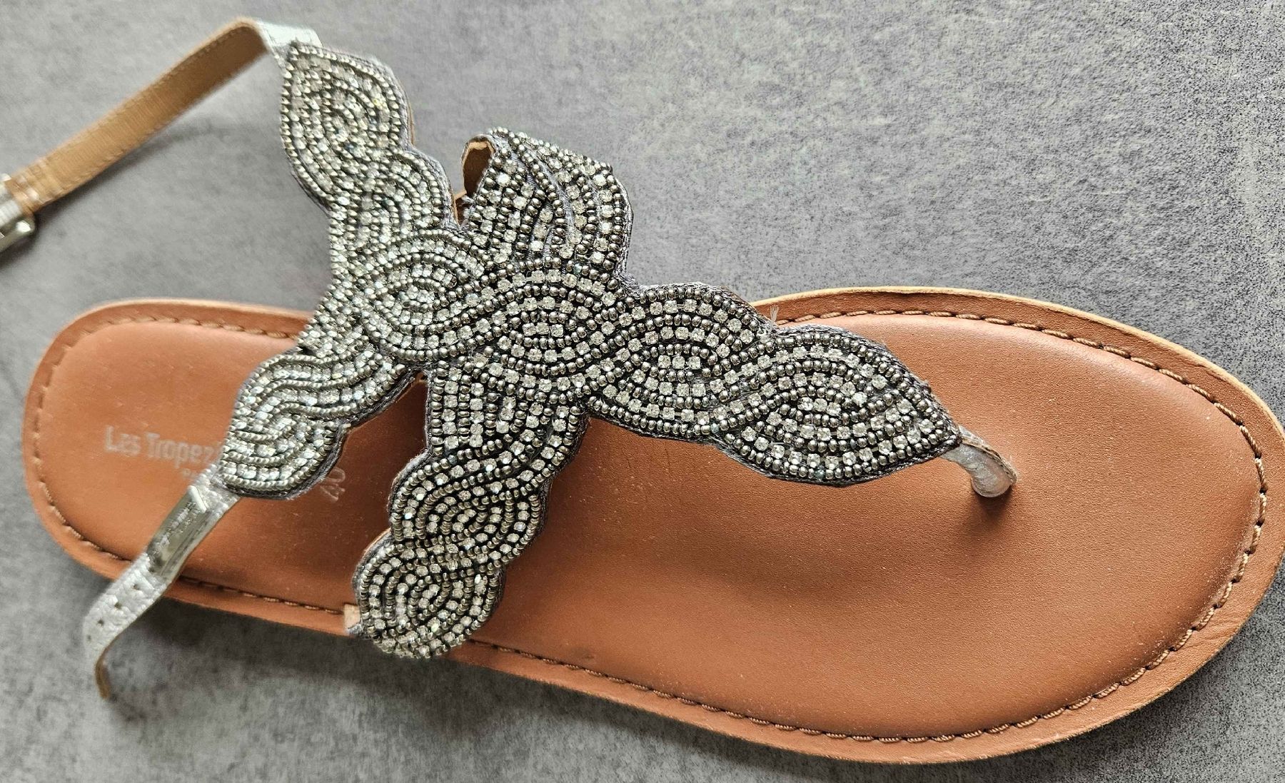 Scarpe da donna: Les Tropéziennes- Glitzer Sandalen 40 – Usato da Bünzen venduto da Milly32