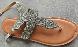 Les Tropéziennes- Glitzer Sandalen 40