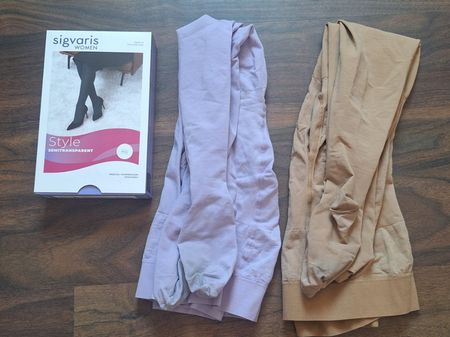 Sigvaris Semitransparent Kompressionsstrumpfhosen S