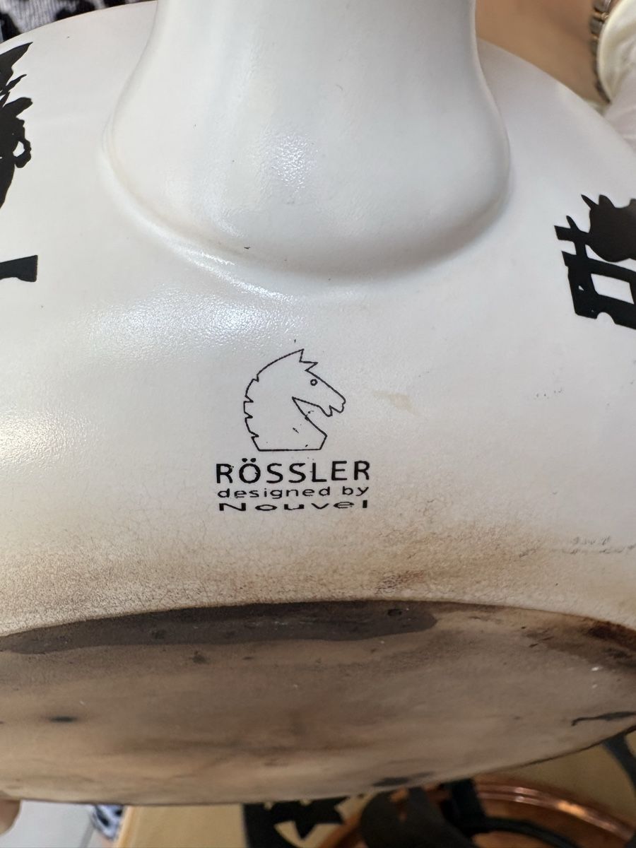 Rössler Set di piatti: Rössler Fondue Set mit Brennpaste – Usato da Dinhard venduto da virginiaisabel_ 4
