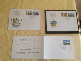 5 CH-Briefmarken CEPT EUROPA 1977/78