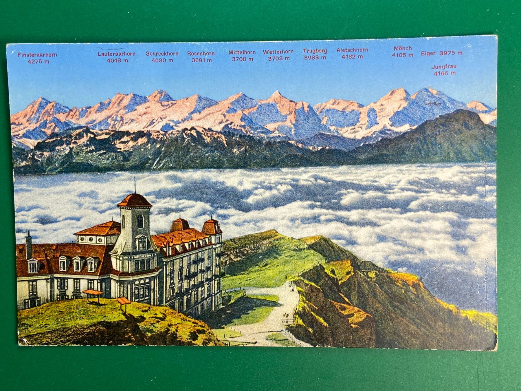 Cartoline postali: Rigi-Kulm - Nebelmeer – Usato da Steg VS venduto da danwer74