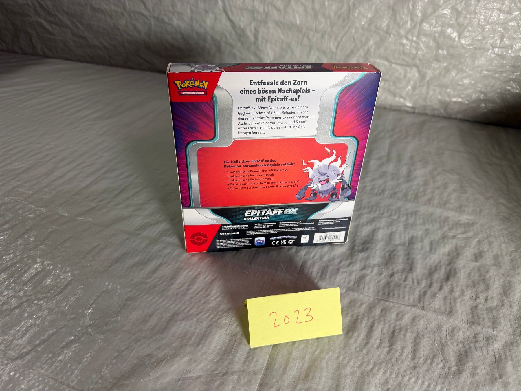 Pokémon Carte collezionabili: POKEMON-EPITAFF EX KOLLEKTION-2023-DE – Nuovo e nell'imballaggio originale da Frick venduto da RC2367 1