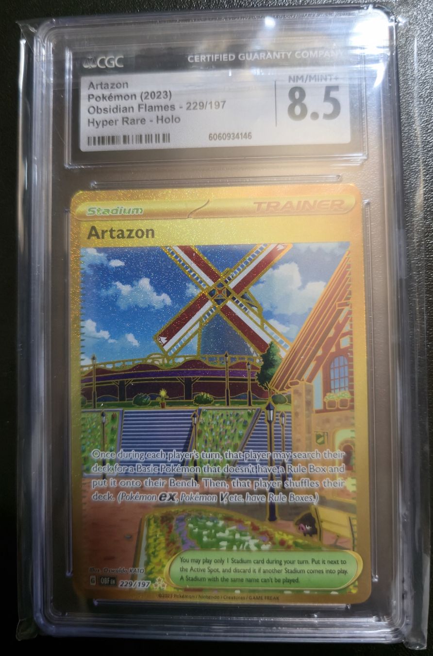 Pokémon Carte collezionabili: Artazon - Obsidian Flames (2023) – Nuovo (secondo la descrizione) da Eschen venduto da DrWachter