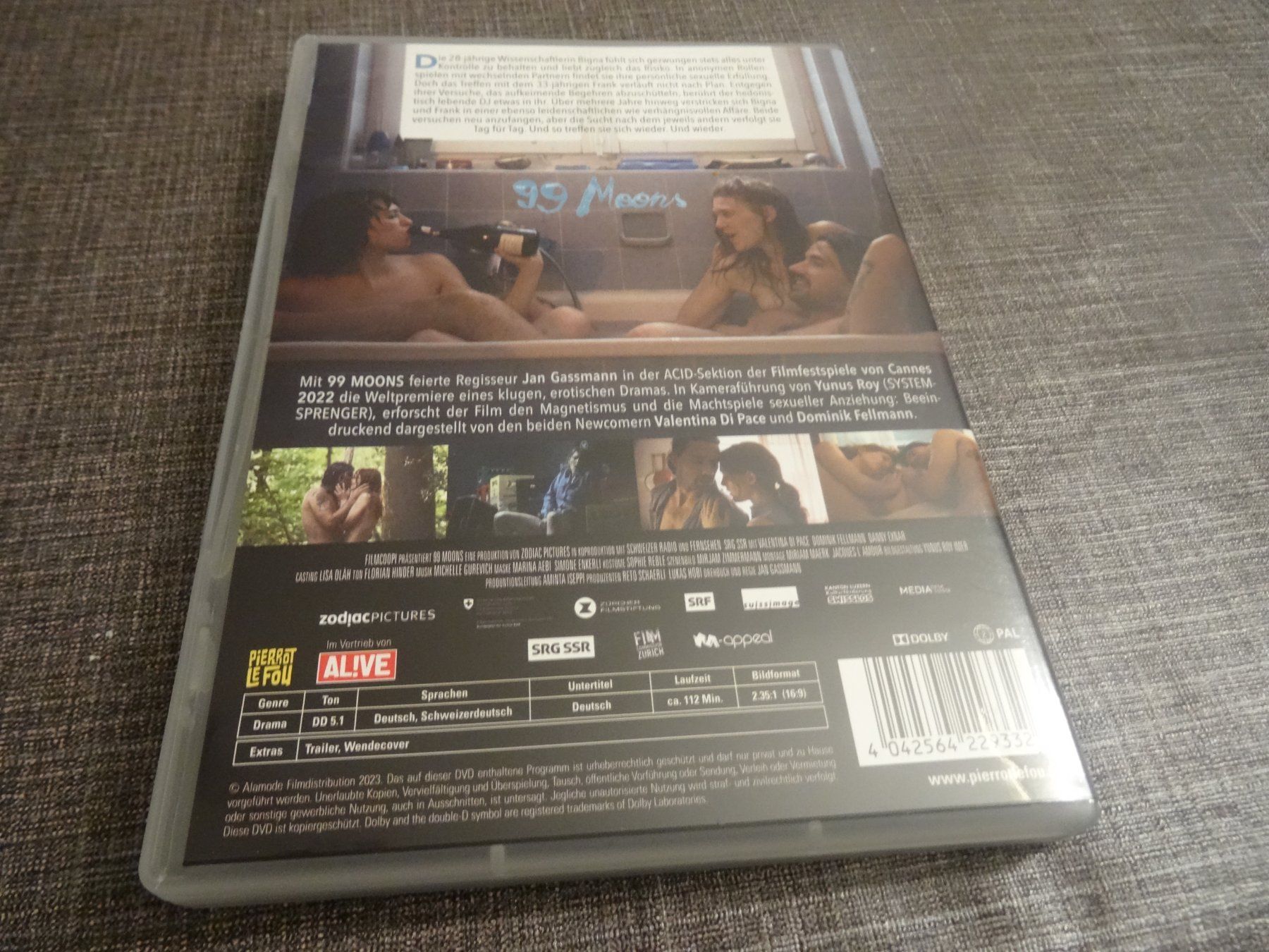 Tutti i DVDs: 99 Moons DVD Schweizer Film – Usato da Olten venduto da Disc-Verkauf 2