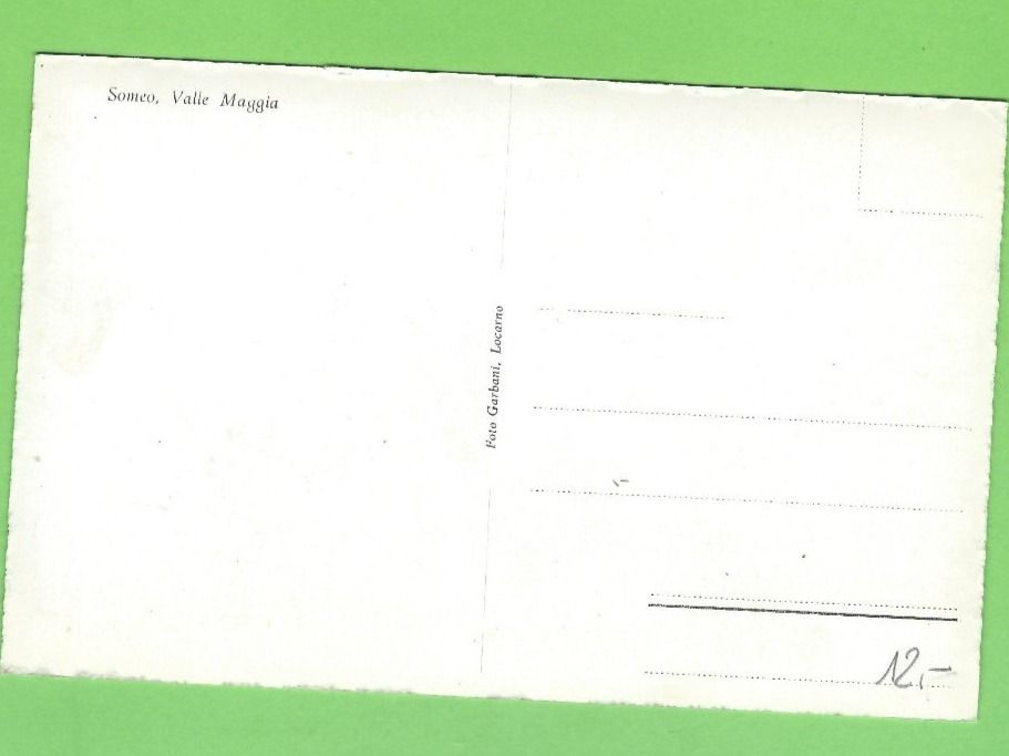 Cartoline postali: Someo, Valle Maggia – Usato da Zürich venduto da t24_de 1