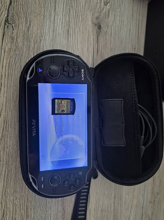 Console: Sony PlayStation Vita PCH-1004 OLED + Gioco e Custodia – Usato da Bellinzona venduto da Cuscio