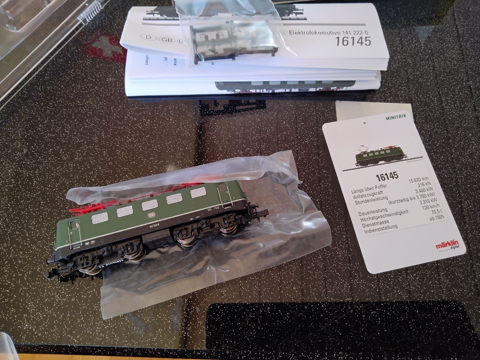 Trix Modelleisenbahnen: Minitrix DB BR141 DCC Sound Neuwertig – Neu und originalverpackt aus Romanshorn von jar_rxt9 4